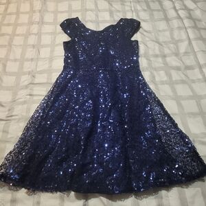 Beautiful Bloome De Jeune Fille Dress~Sequin~Dressy~Elegant~Size 14